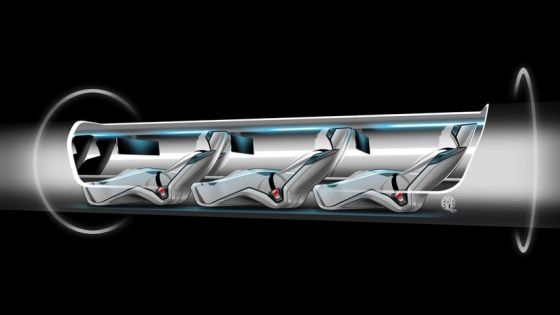 特斯拉(Tesla Motors)创始人埃隆·马斯克(Elon Musk)构想的Hyperloop超级高铁项目
