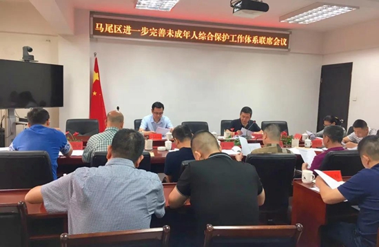 我区召开进一步完善未成年人综合保护工作体系联席会议