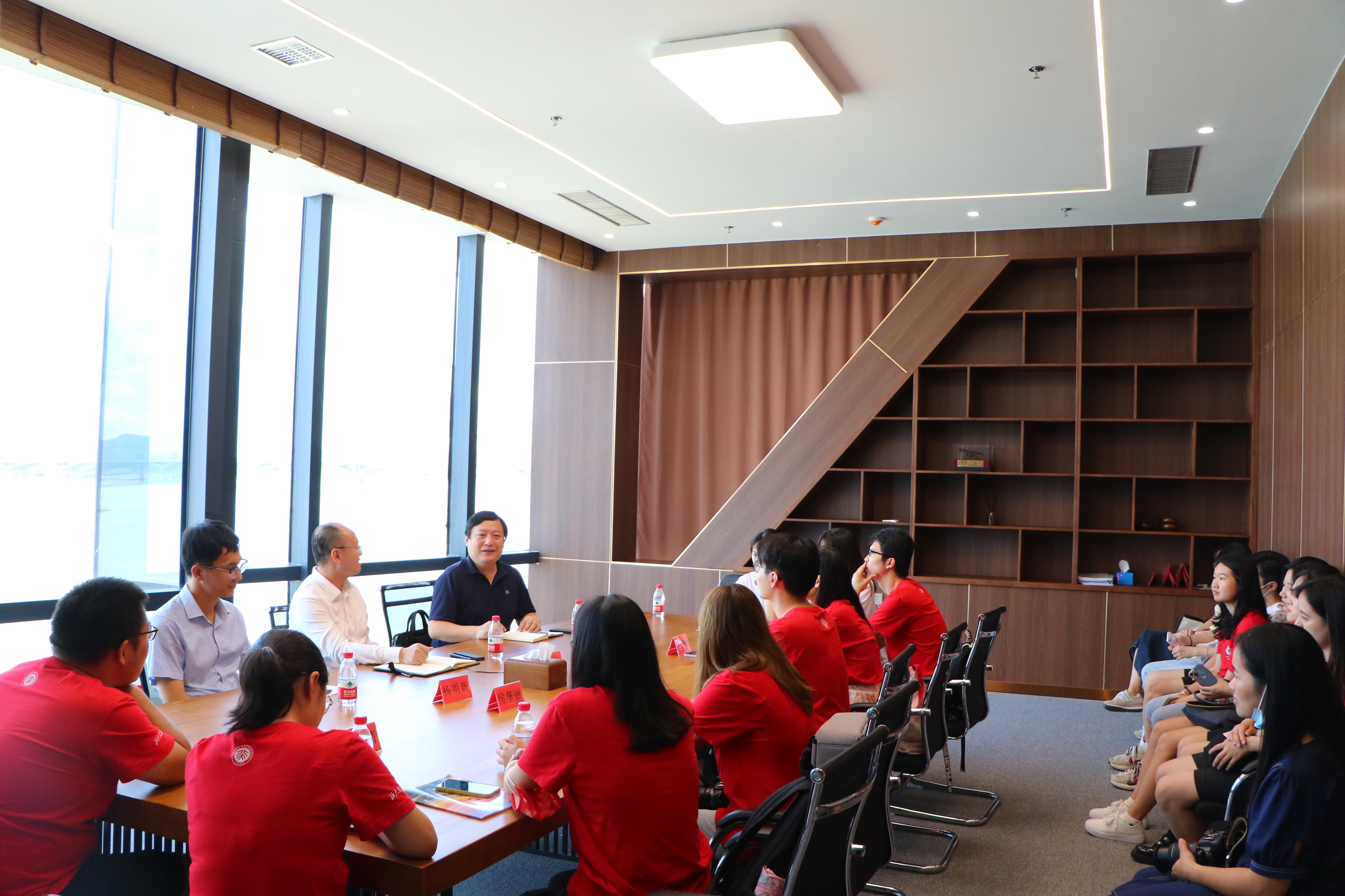 北京大学“力行计划”研究生暑期社会实践团到马尾参观交流