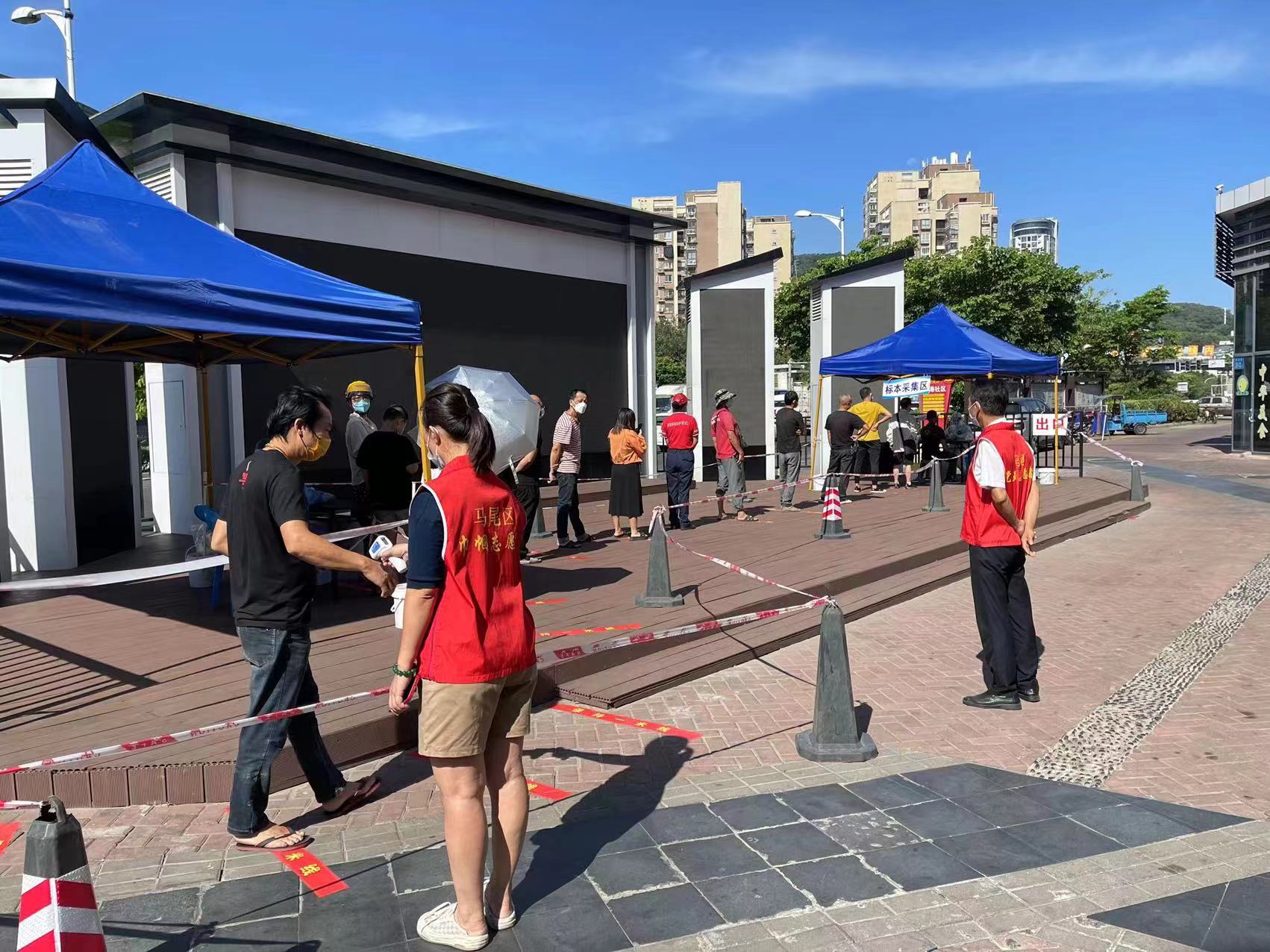 马尾易安居小区：网格+党建 构筑小区防疫“屏障”