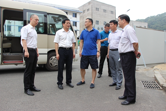 赵学峰调研重点项目建设情况