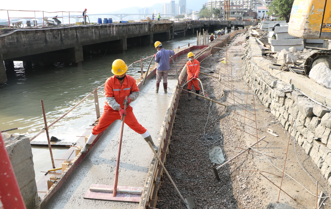 马尾港口路下穿、马尾造船厂片区保护建设工程有序推进
