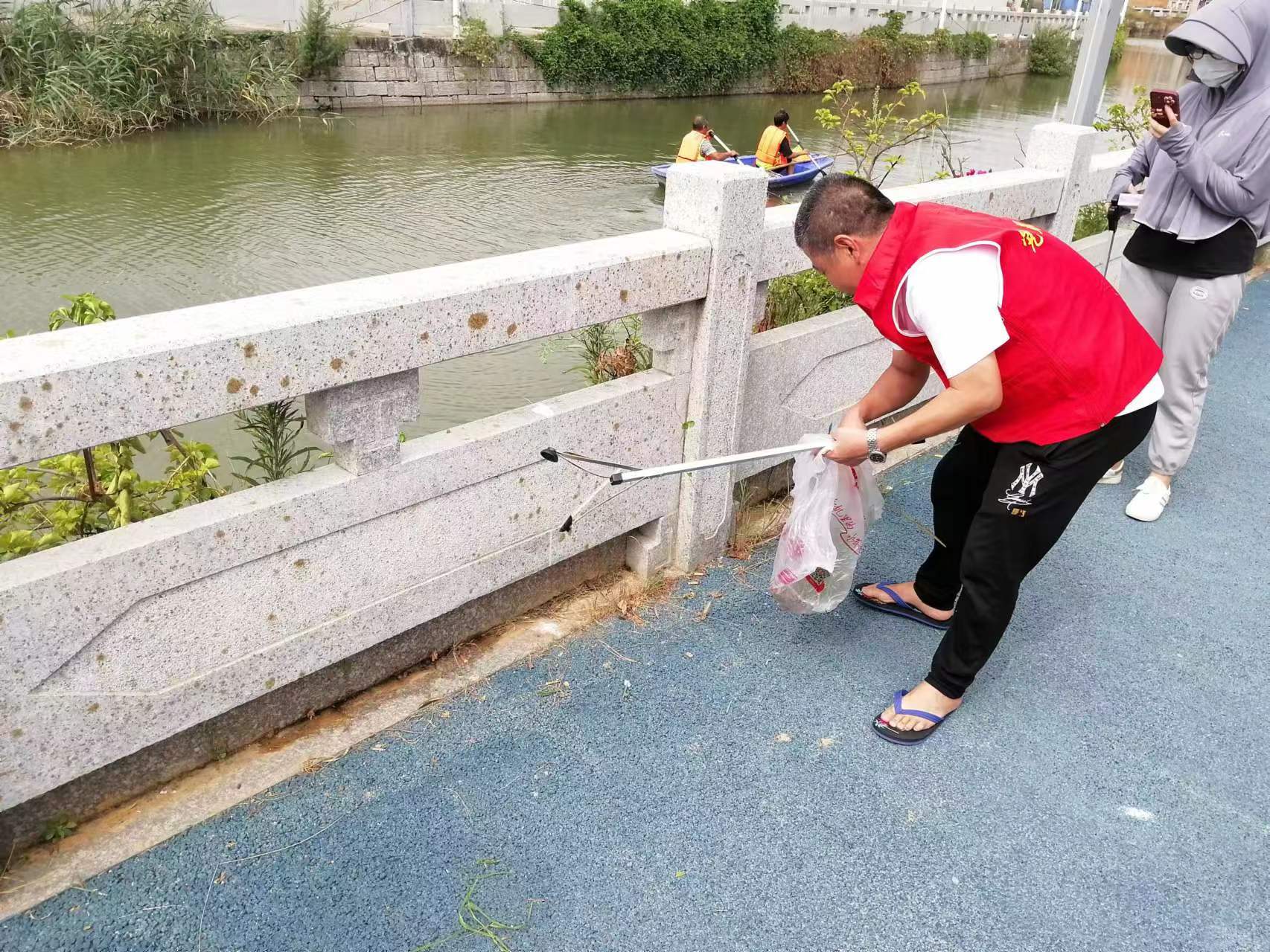 马尾区持续开展“护河爱水、清洁家园”暨安全生产检查活动