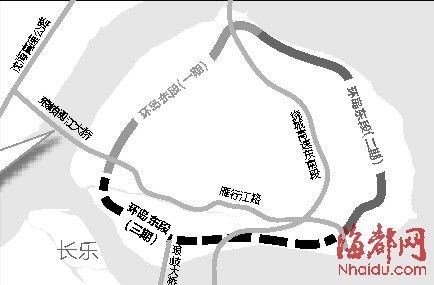 今年将动建环岛路二期、三期工程　郑蒙/制图