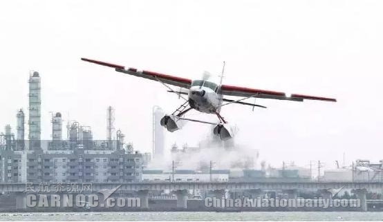 图：中航福建多功能航空产业园水上飞机首飞
