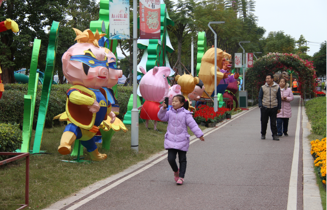 第十七届“两马同春闹元宵”花灯提前探