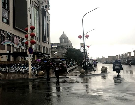 今年首场台风雨将给马尾“退烧”