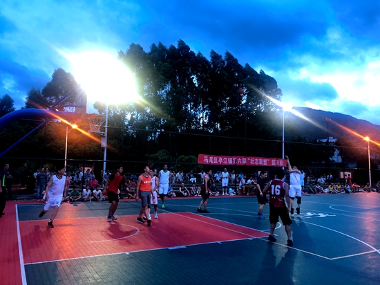 马尾区全民健身篮球赛闭幕