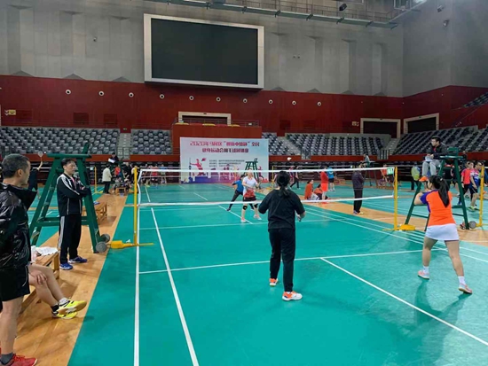 2020马尾区全民健身羽毛球赛开赛