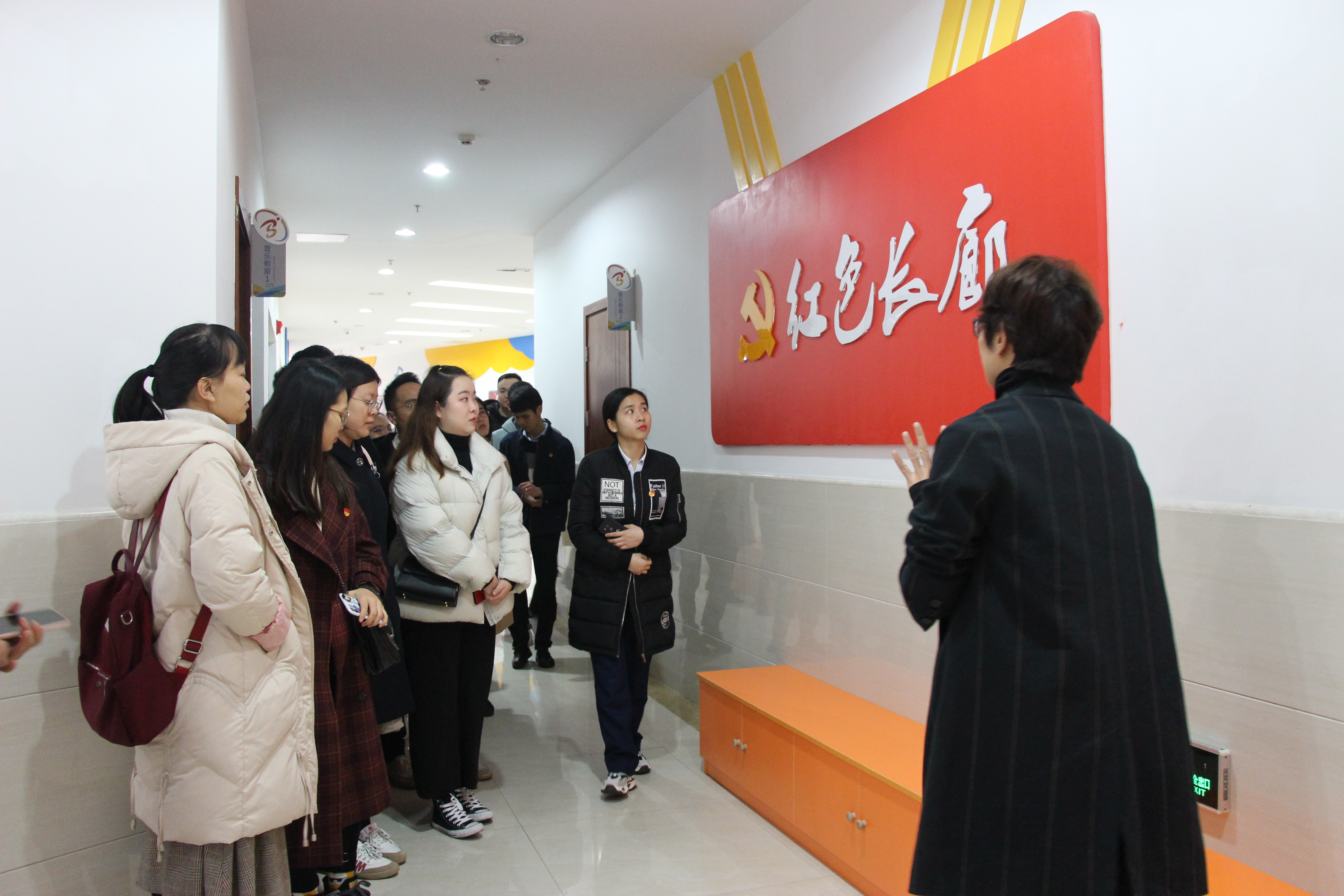 团区委开展“红色领航·青春打卡”主题团日活动