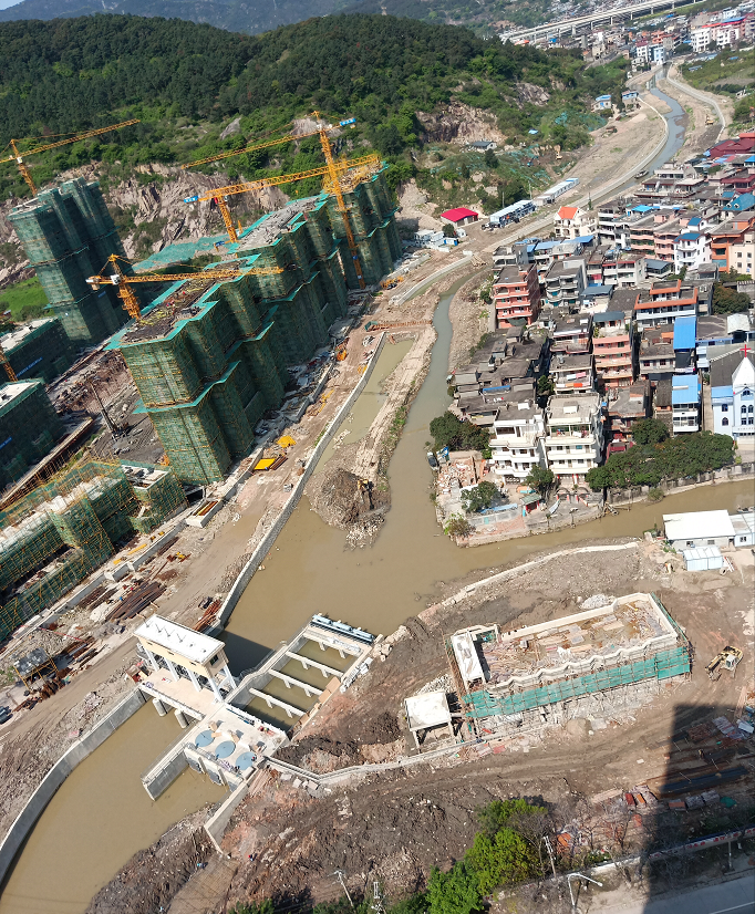 马尾区亭江排洪渠整治项目已完成90%，将于6月份完工