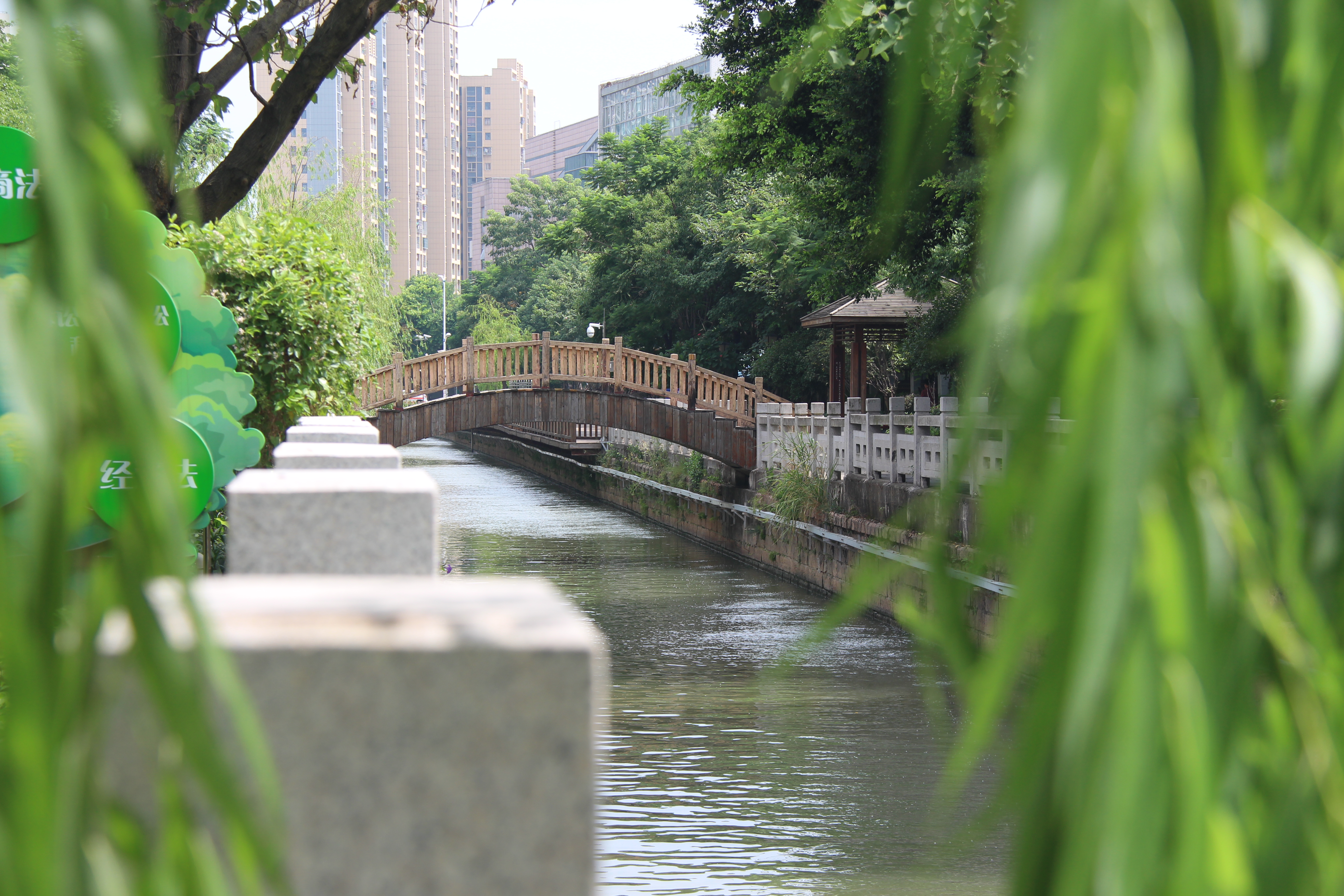 马尾内河：水清 河畅 岸绿 景美