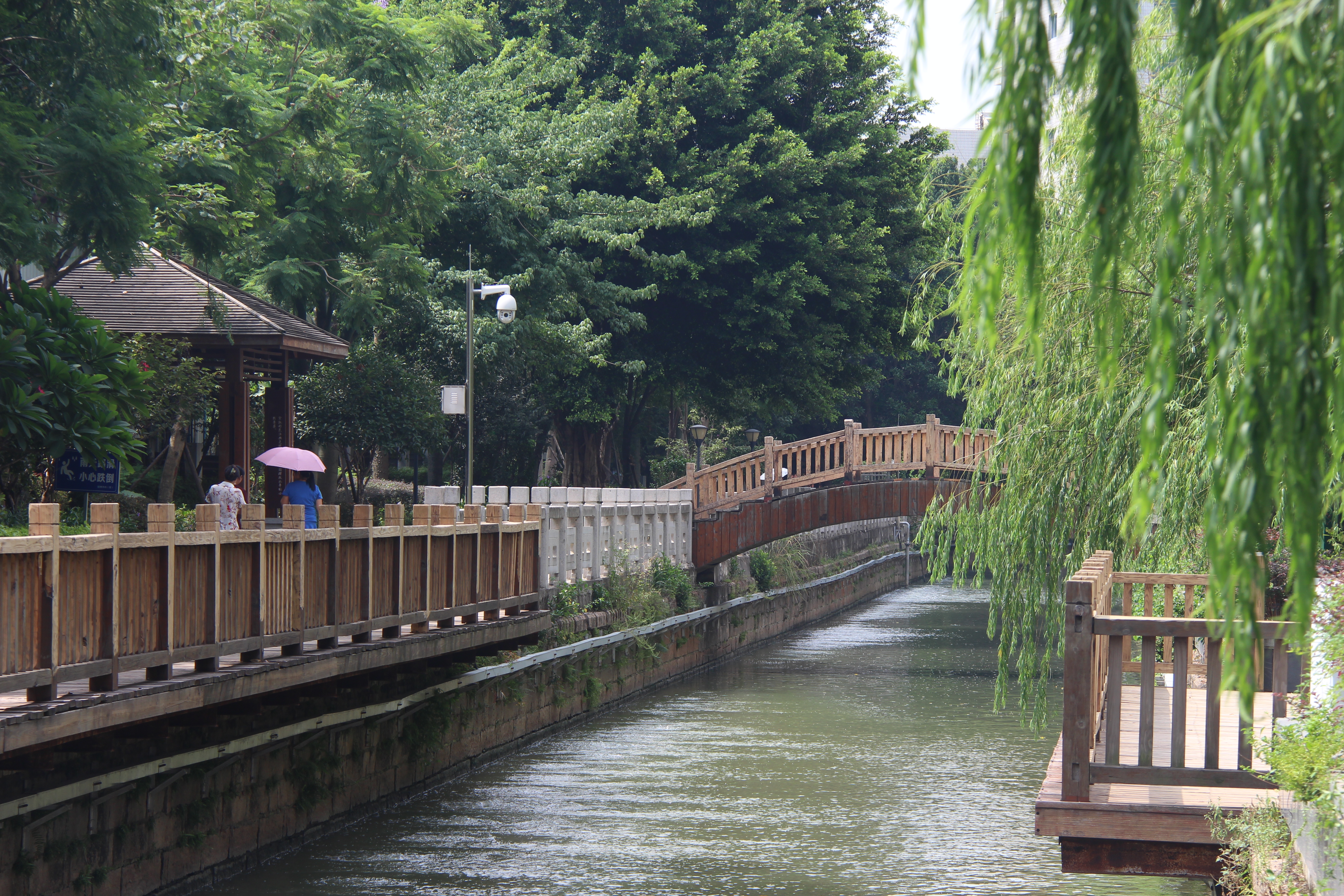 马尾内河：水清 河畅 岸绿 景美