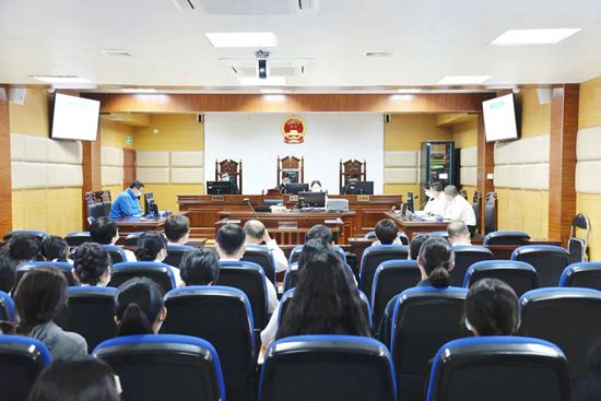 马尾区法院开展模拟法庭活动