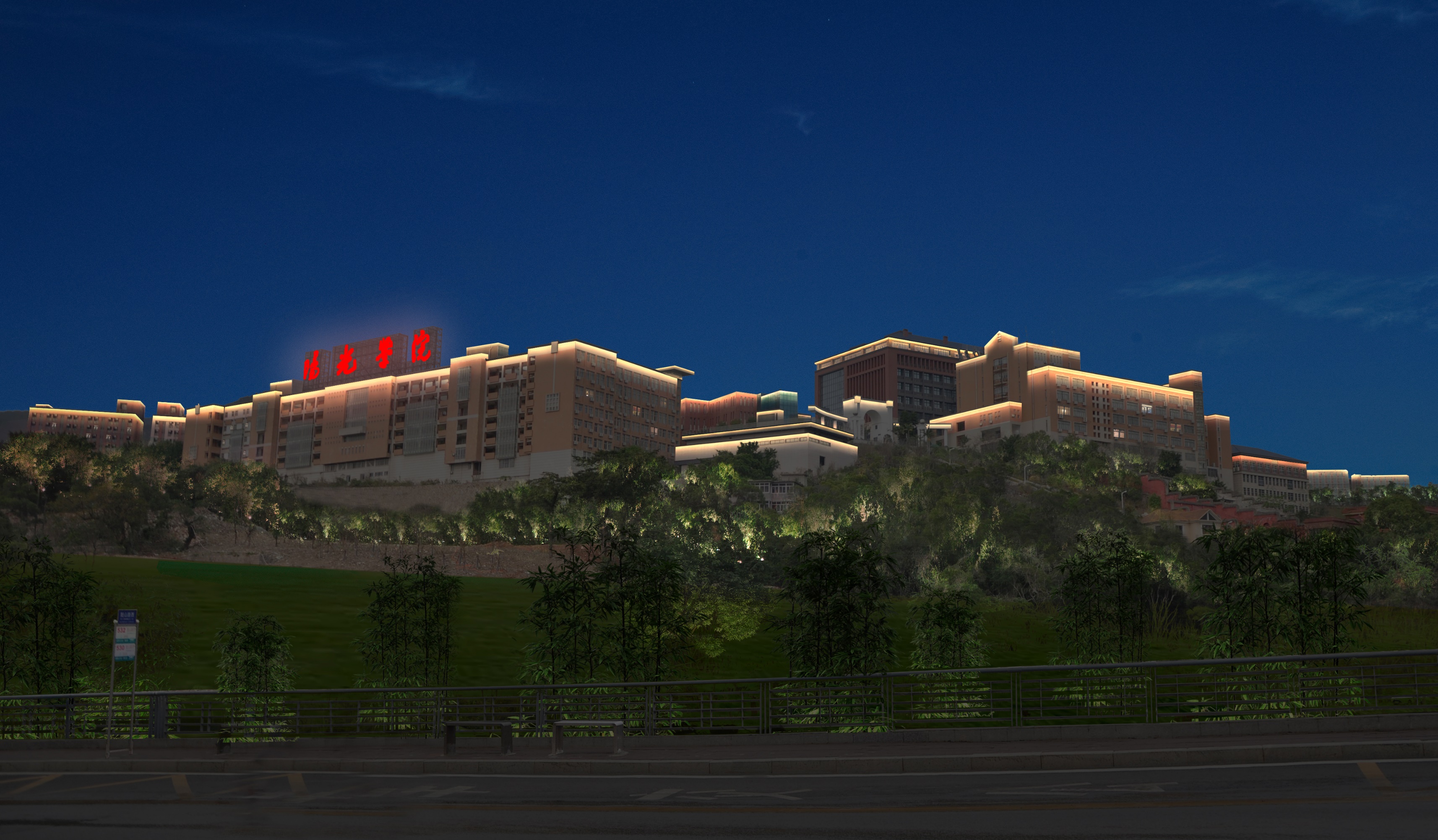 马尾城区夜景灯光提升改造工程总投资24695万元