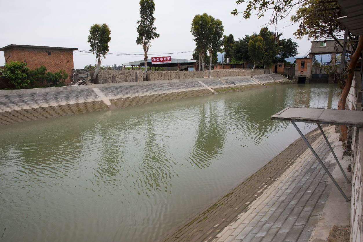 东部村庄截污和泵站提升工程完成改造