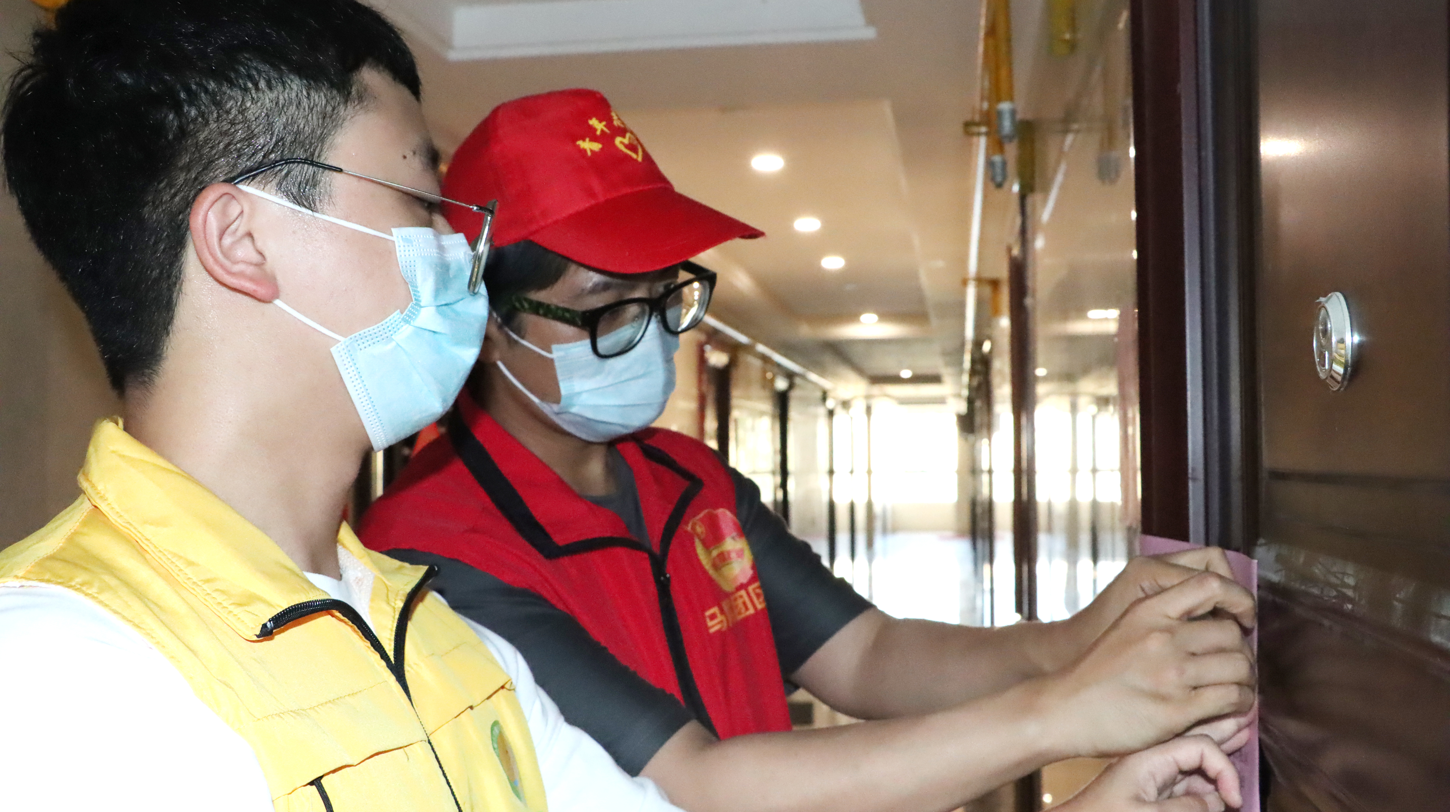 台湾青年助力马尾社区防疫工作