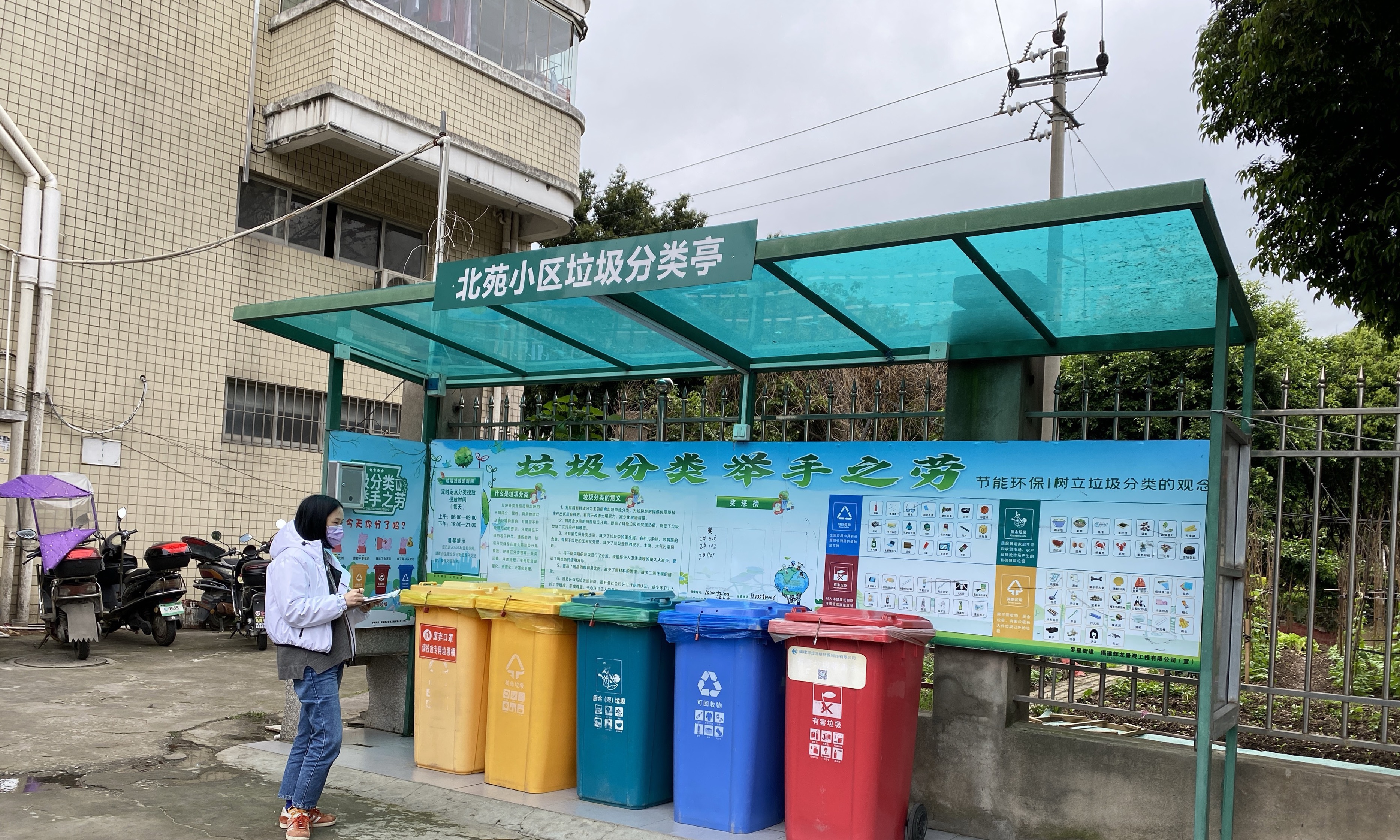 排名第一！创建省级生活垃圾分类示范片区 马尾罗星有实招