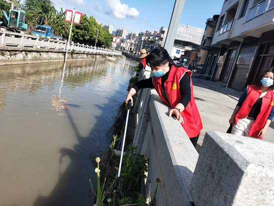 护河爱水，清洁家园！马尾持续行动