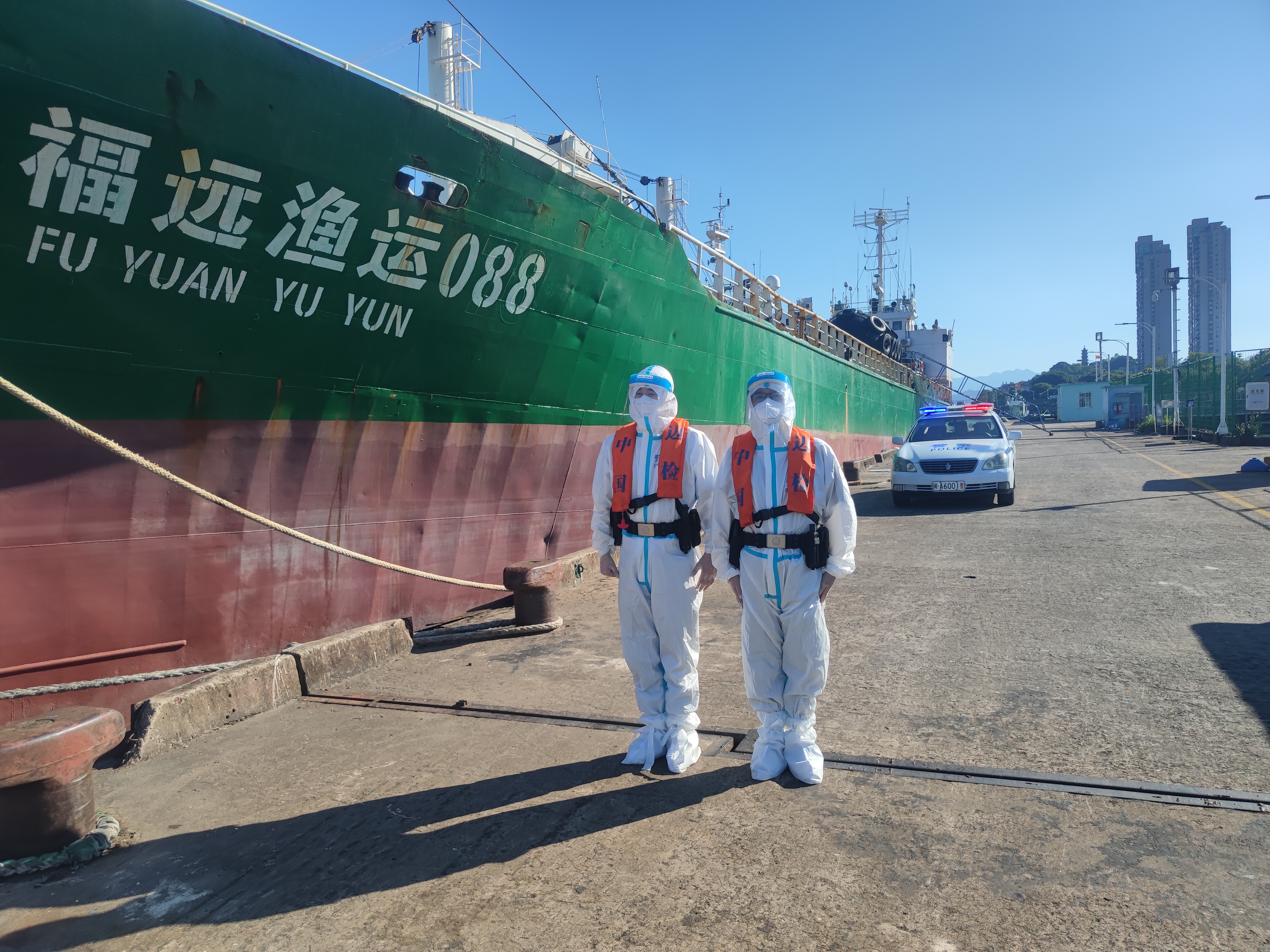 福州边检站“一站式”服务保障6000吨远洋渔获高效通关