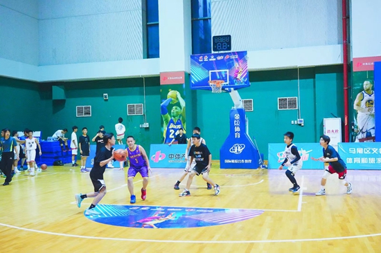 中体P3街头篮球赛（福州马尾站）开赛