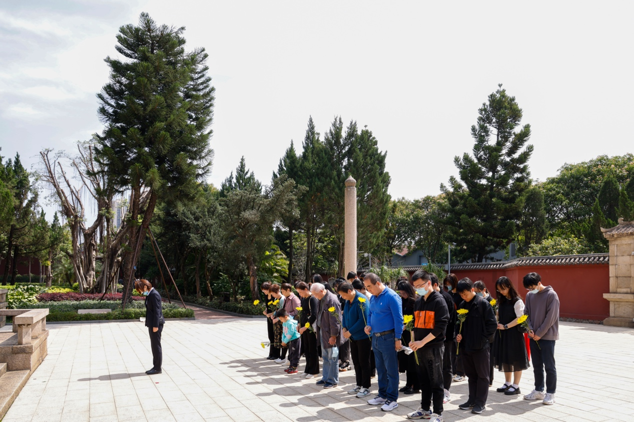 福建医科大学协和临床医学院赴马江海战纪念馆开展祭扫活动