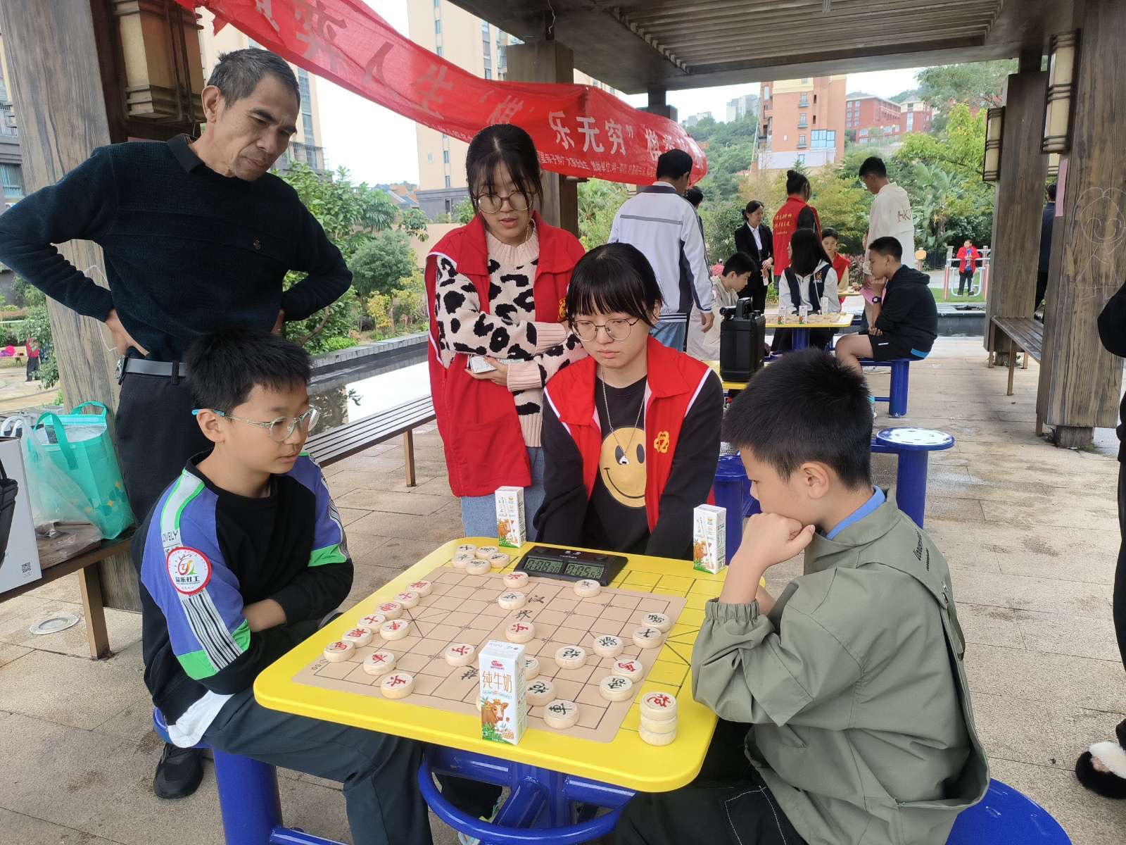 君山社区首届棋类比赛活动圆满落幕