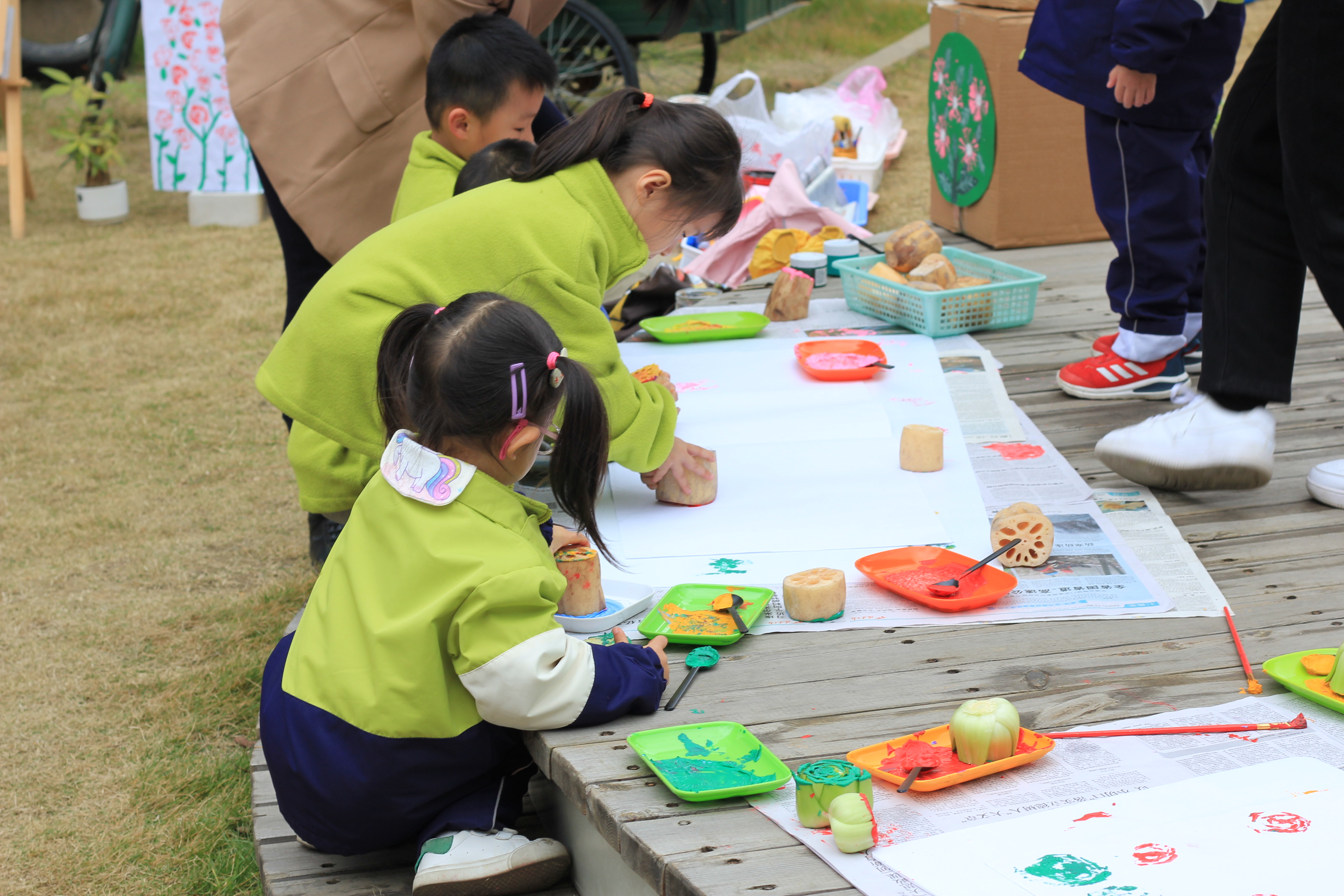 开发区幼儿园举办艺术节暨首届童谣节活动