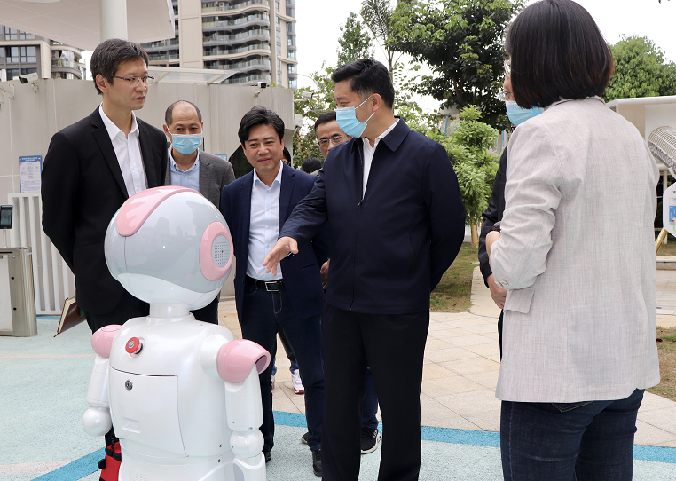 游通铃带队检查第四届数字中国建设峰会马尾区应用场景