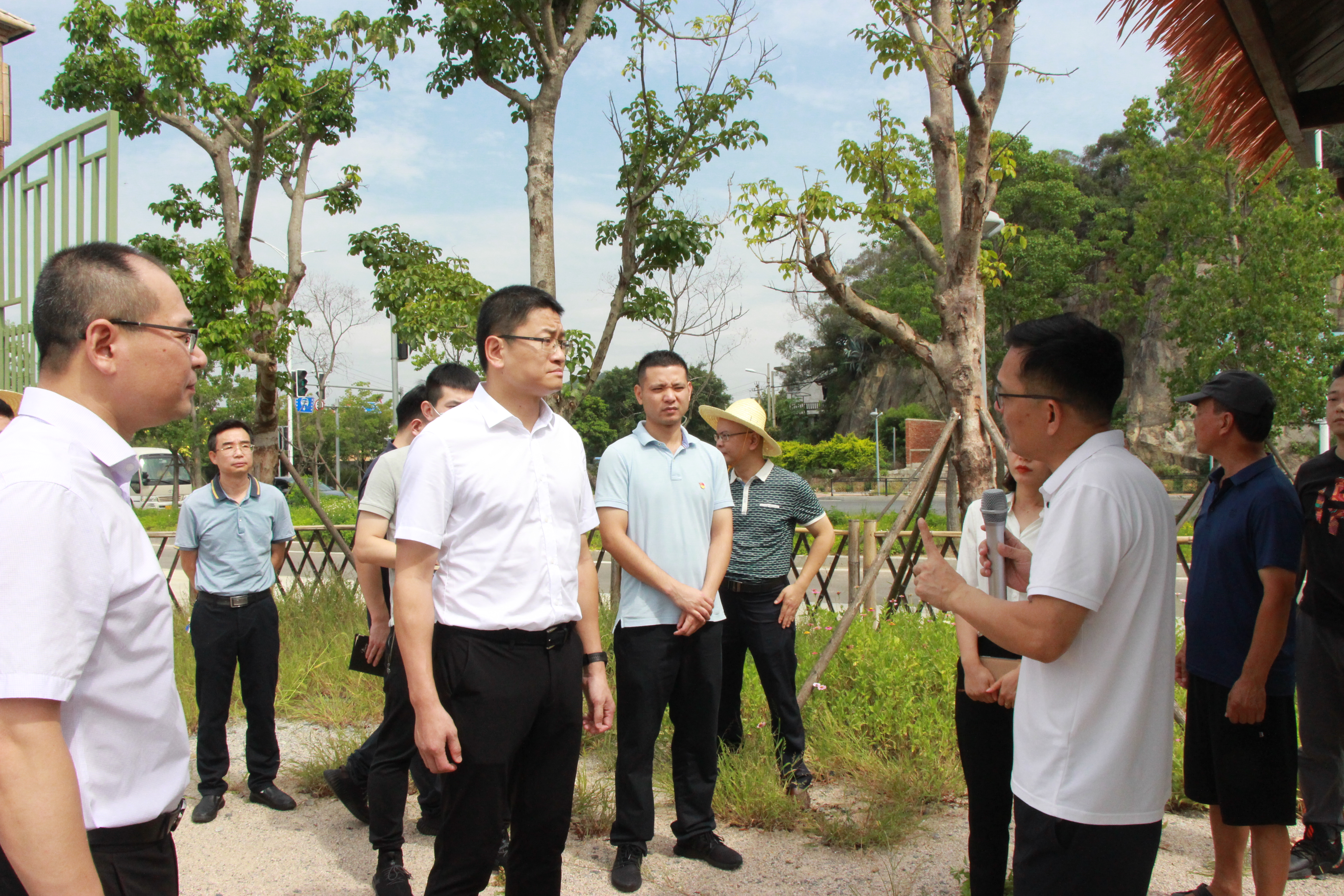 庄永智开展“再学习、再调研、再落实”暨调研琅岐果蔬生产供给基地建设活动