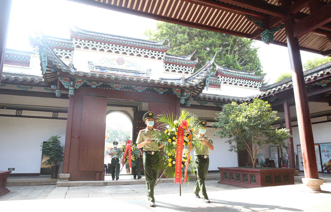 马尾举行甲申海战、甲午海战公祭活动