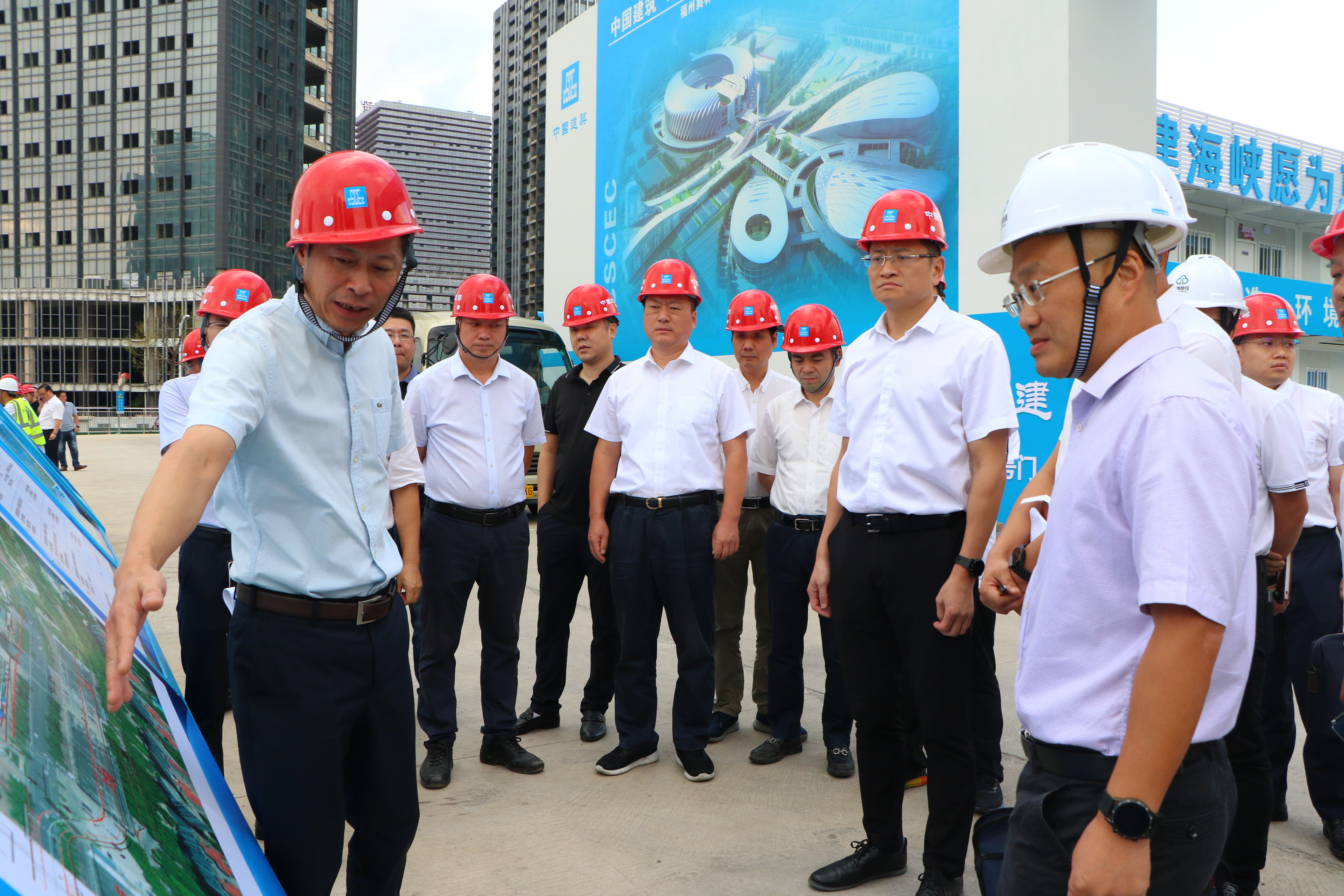 庄永智带队调研基础设施重点项目建设情况