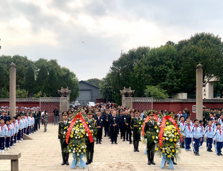 马江海战纪念馆清明祭扫仪式举行