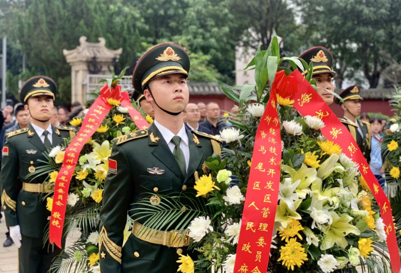 马江海战纪念馆清明祭扫仪式举行