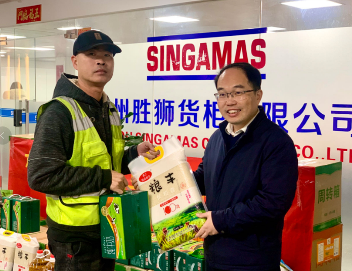 马尾区总工会开展环卫工人和新就业形态劳动者春节慰问活动