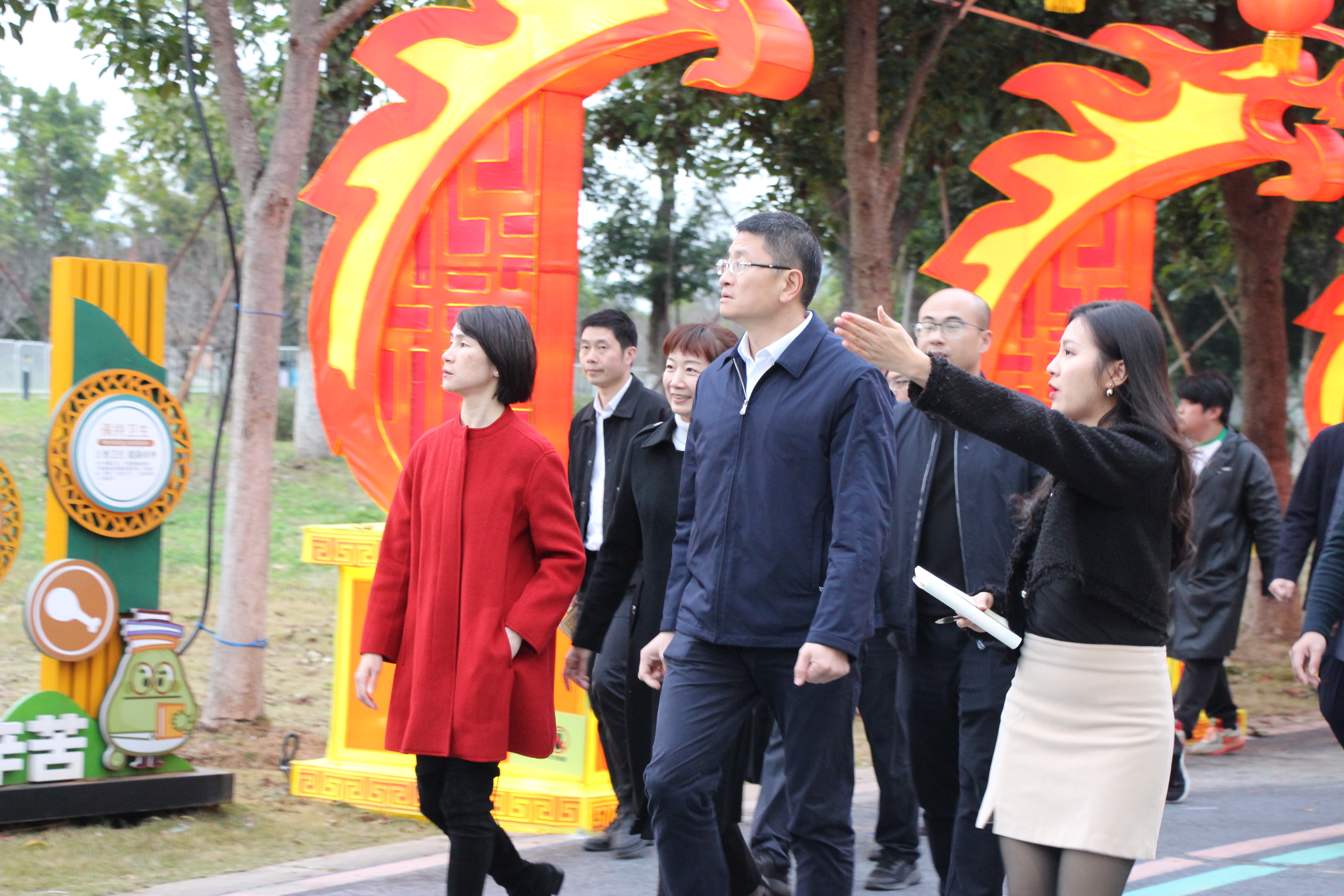 庄永智带队调研第二十二届“两马同春闹元宵”系列活动筹备情况