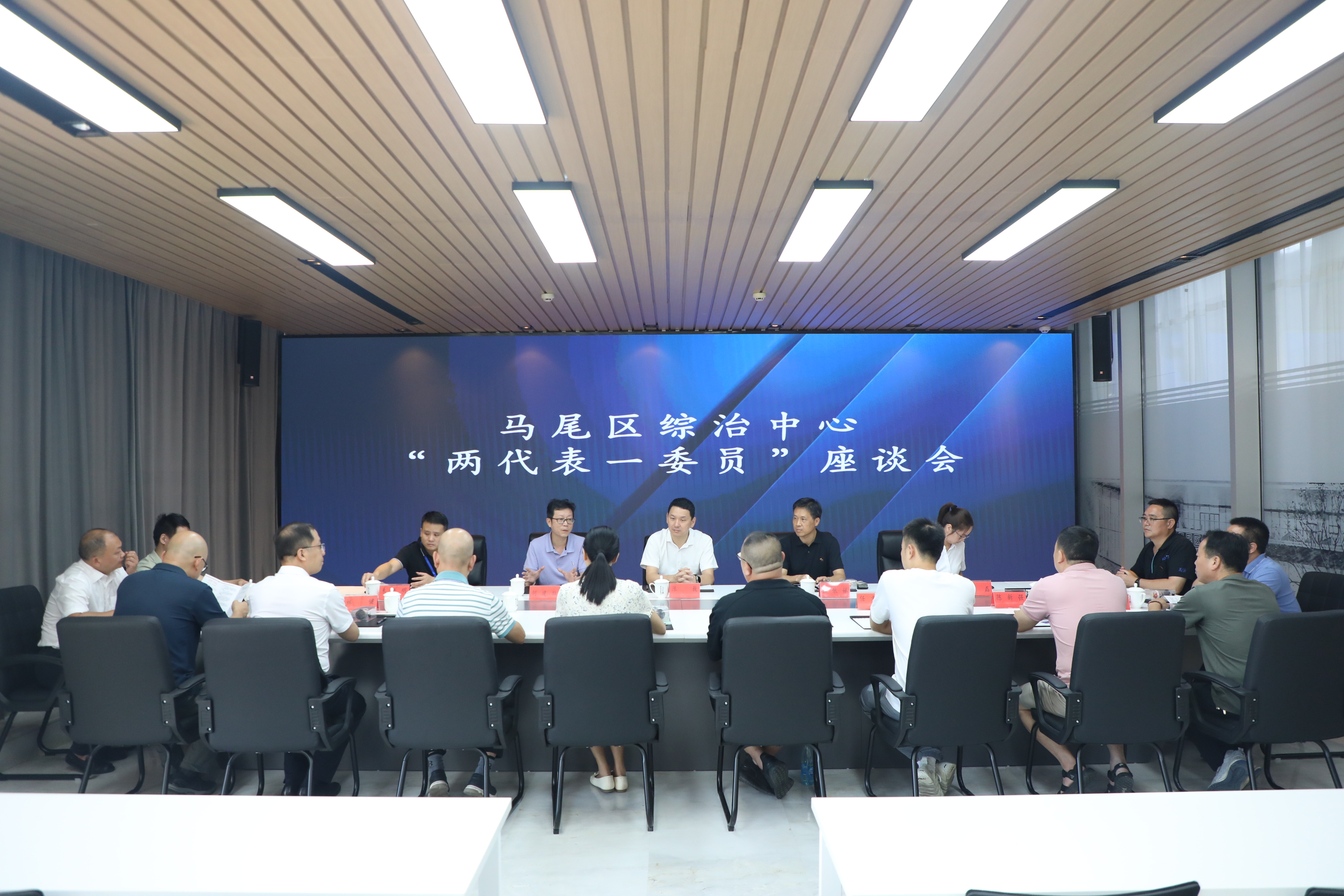 两代表一委员走进区综治中心