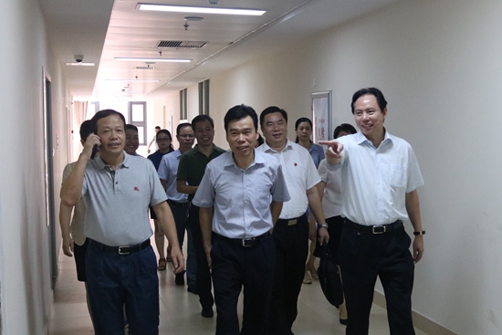 省卫计委领导来马尾调研